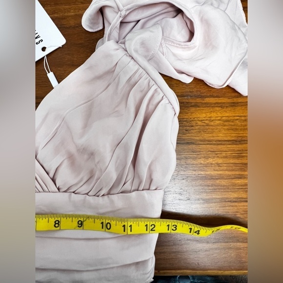 Saints & Secrets Blush Satin Dress Size Small NWT - Picture 11 of 16